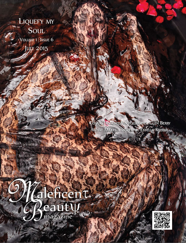 Maleficent Beauty Magazine - July 2015 Cover - Featured photograher: Glen Berry